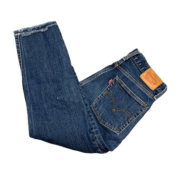 Levi's Wedgie High Rise Crop Denim Jeans size 26 - Picture 5 of 13